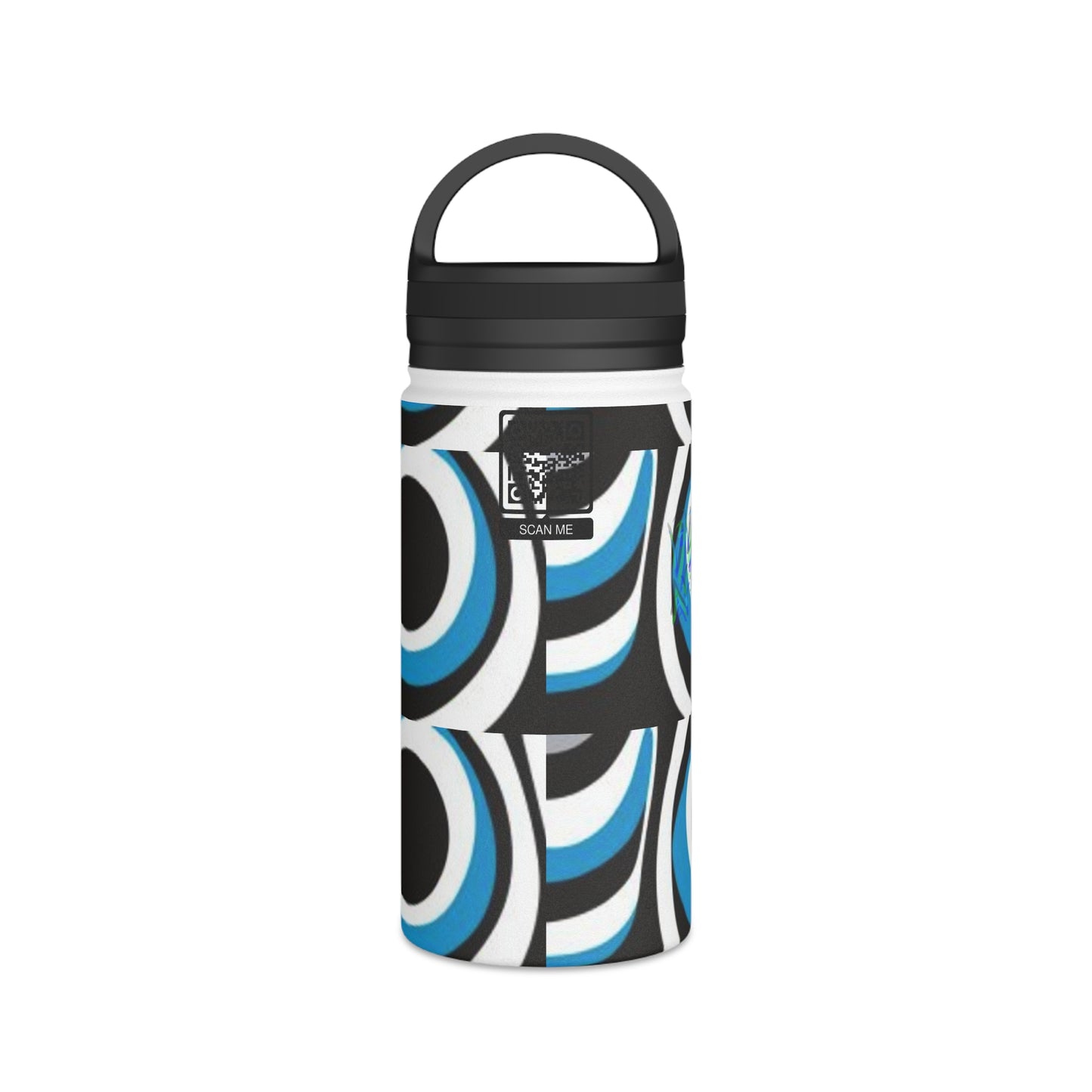 Stainless Steel Water Bottle, Handle Lid