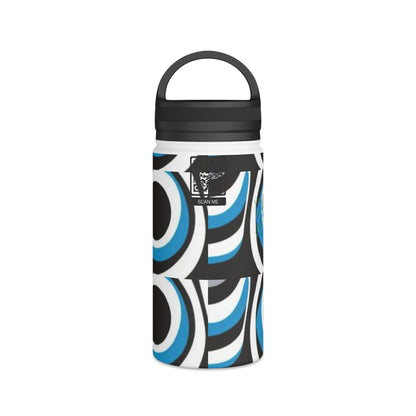 Stainless Steel Water Bottle, Handle Lid