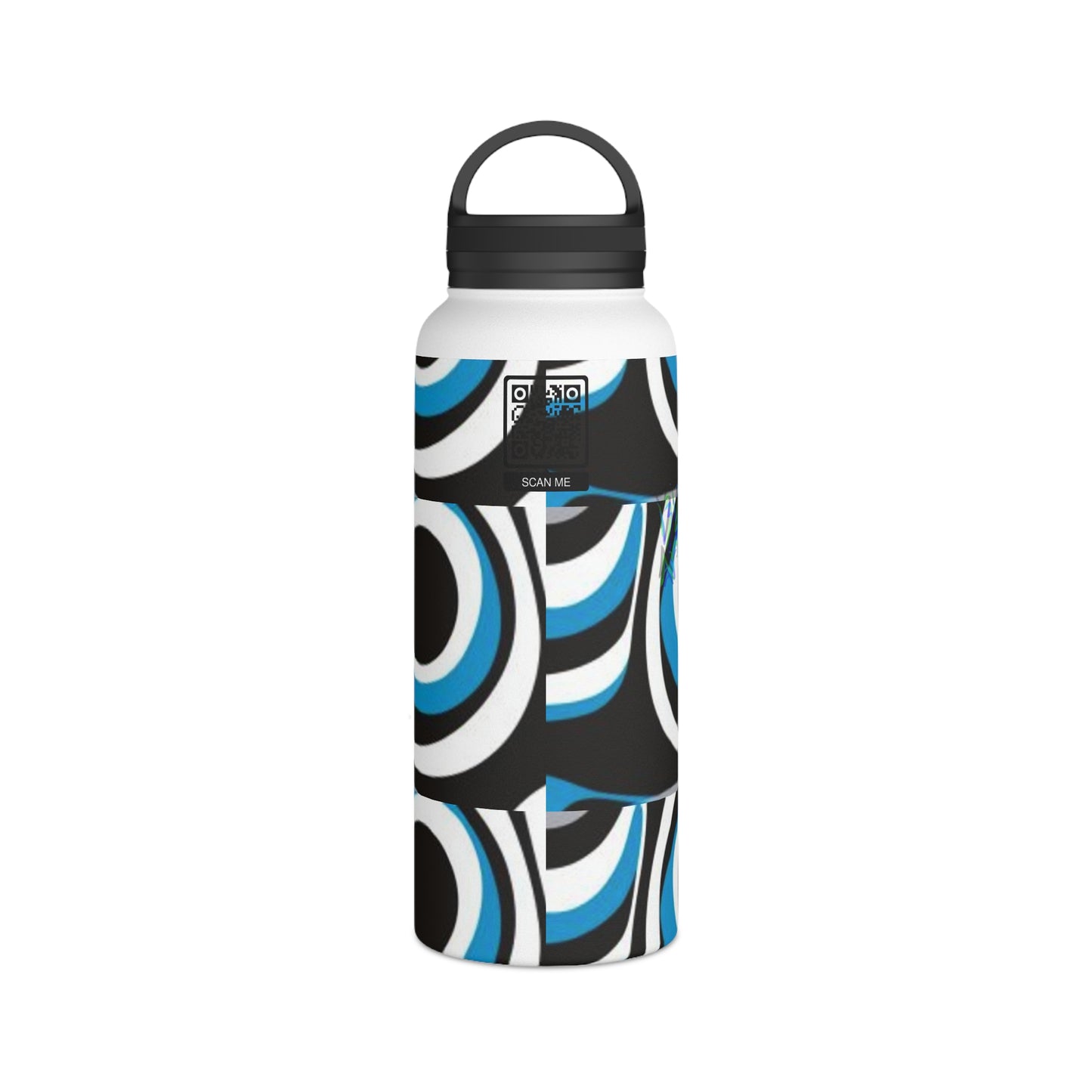 Stainless Steel Water Bottle, Handle Lid