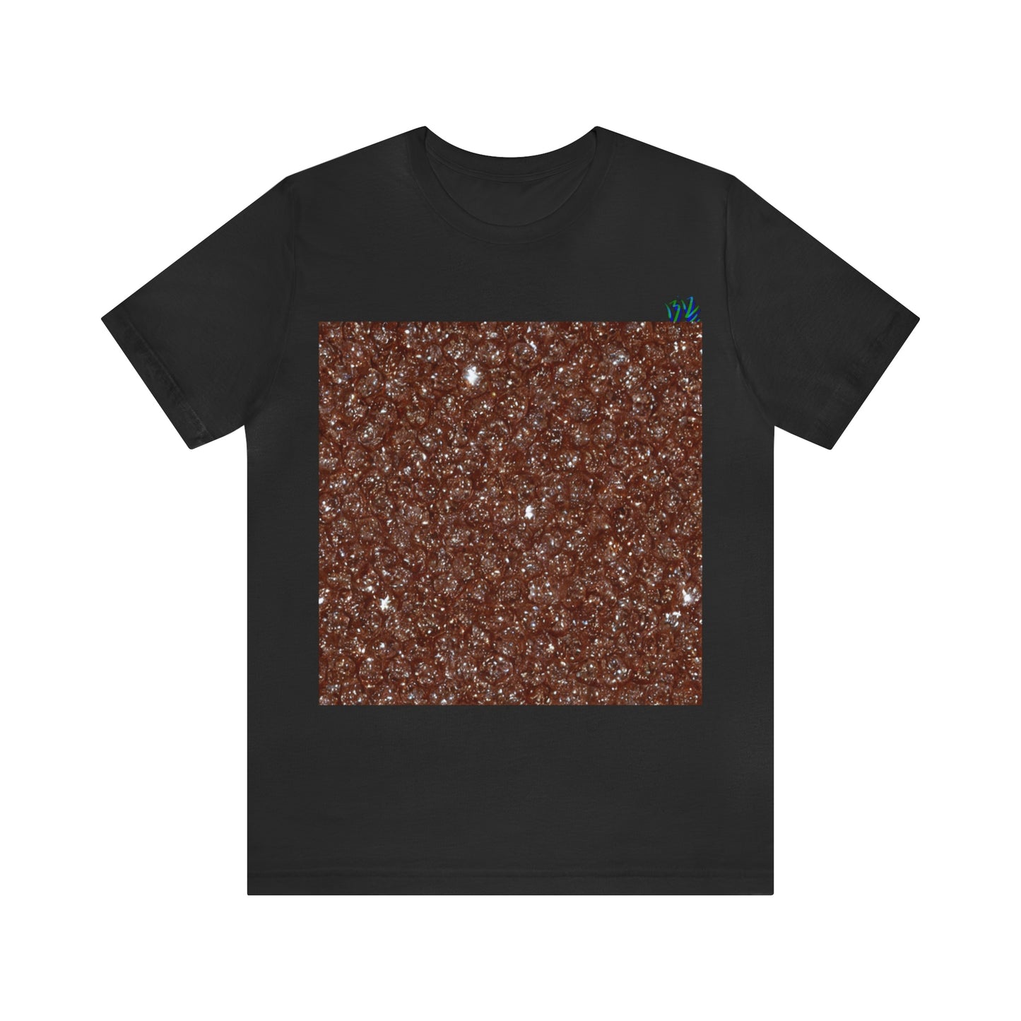 Brown Diamond Collage Tee