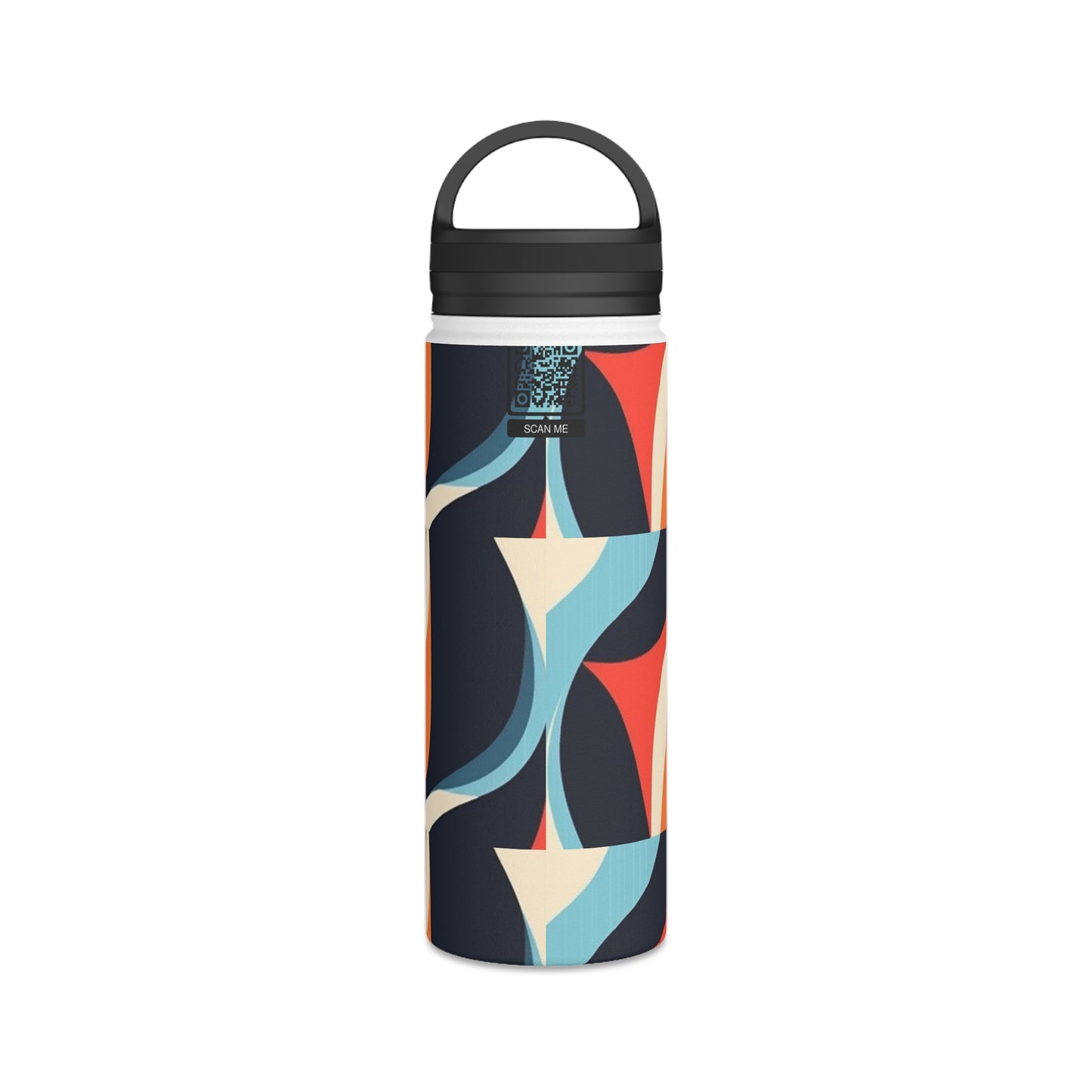 Stainless Steel Water Bottle, Handle Lid